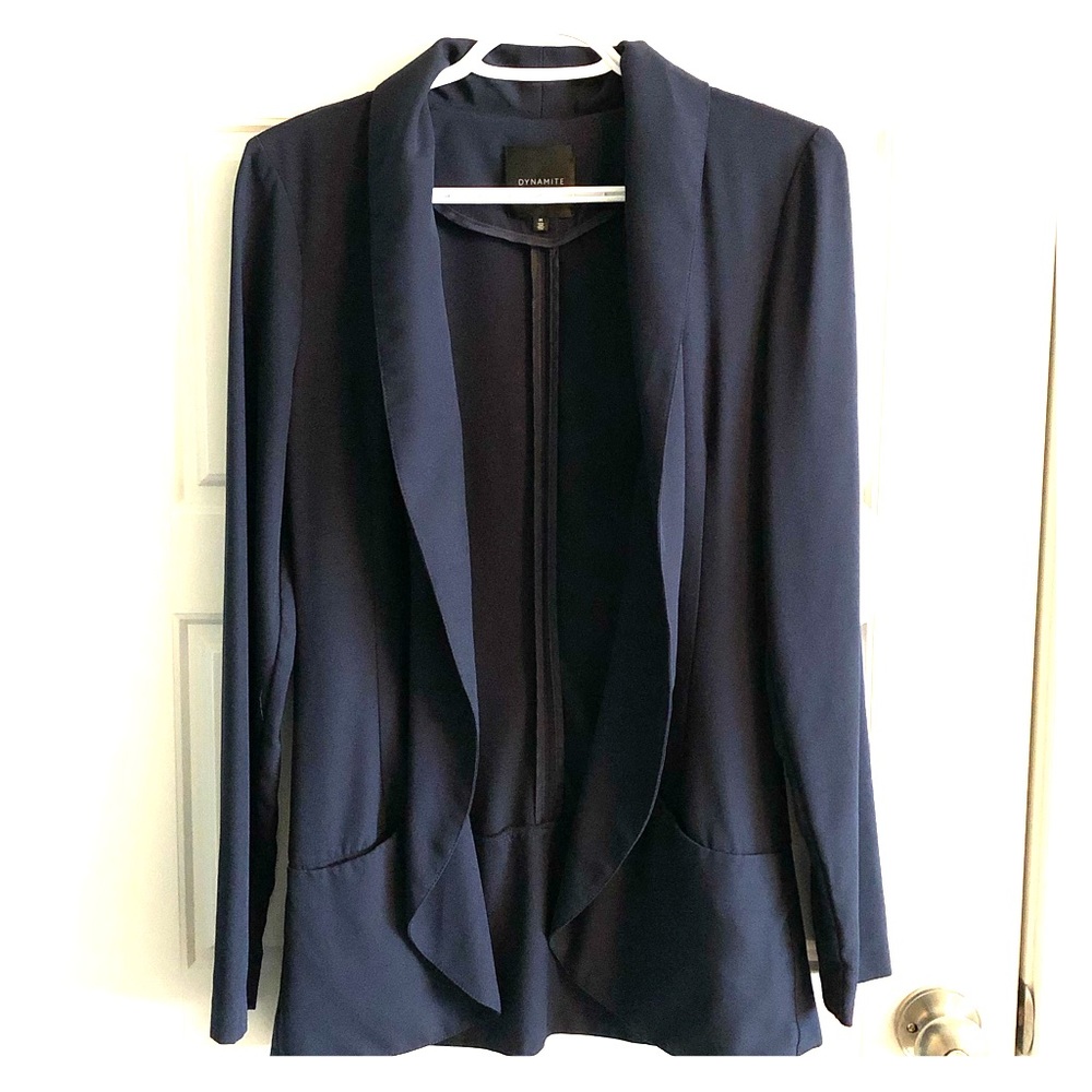 Navy, Dynamite Soft Blazer